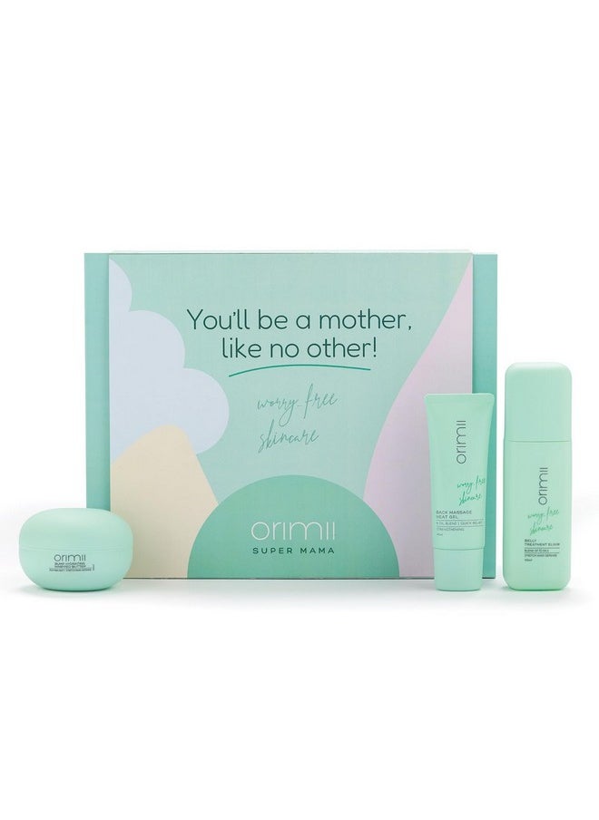 Orimii Mother Like No Other Gift Box Ideal For Baby Showers & Pampering Gifting Pack Of 3 Pregnancy Safe Skincare Essentials For Expecting Moms  - Image 1