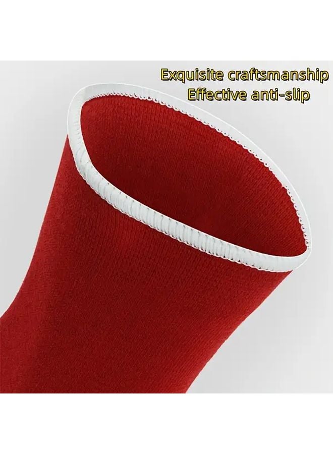 Boxing Ankle Braces Red Size M Breathable Fabric for Fitness Training - Image 3