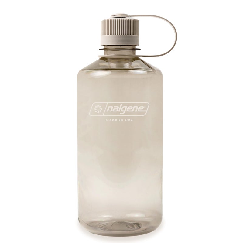 Nalgene Leak Proof Tritan BPAFree Water Bottle 32 oz Narrow Mouth Made in the USA for Outdoor Use Daily Hydration Cotton