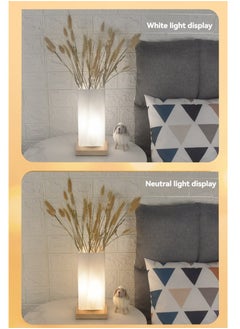 XiuWoo Desk Lamp Table Lamp Bedside Vase Shaped Lamp Modern Nightstand Light Night Lamp for Home Bedroom Living Room Office  - Image 3