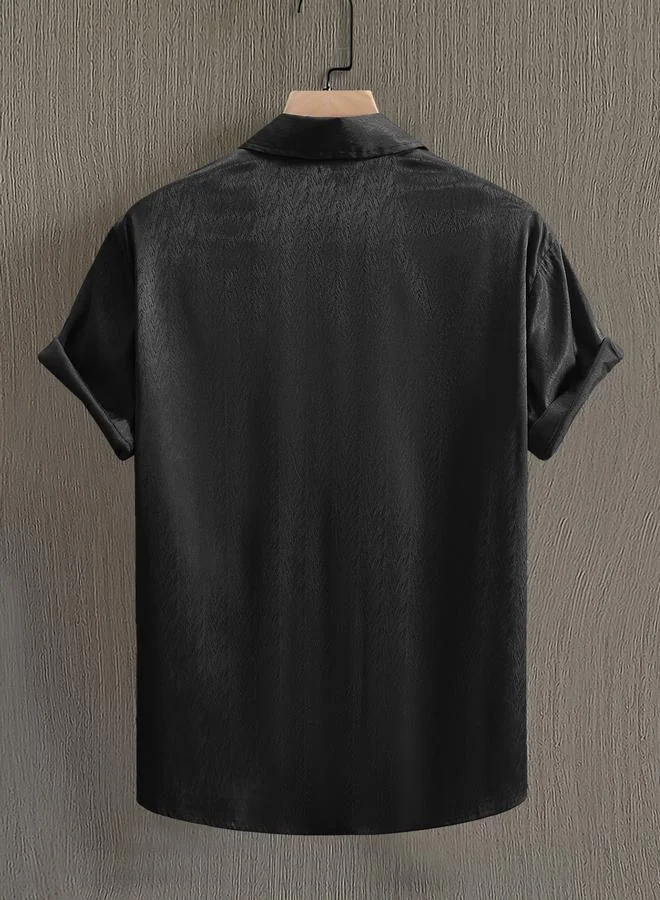 Take Two Men Plus Size Solid Casual Shirt