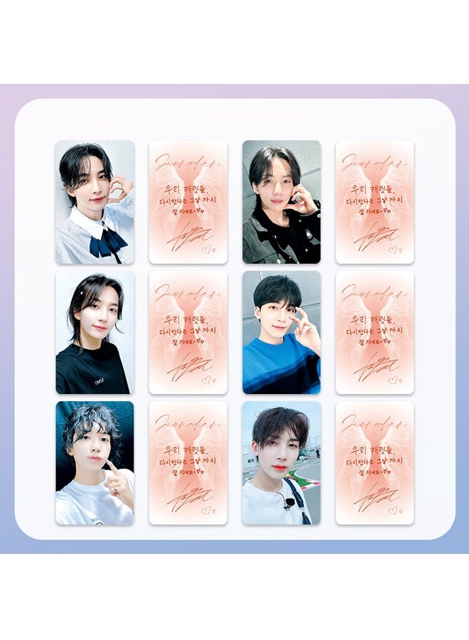 NIBEMINENT 6 Pieces SEVENTEEN Photo Cards - Image 1