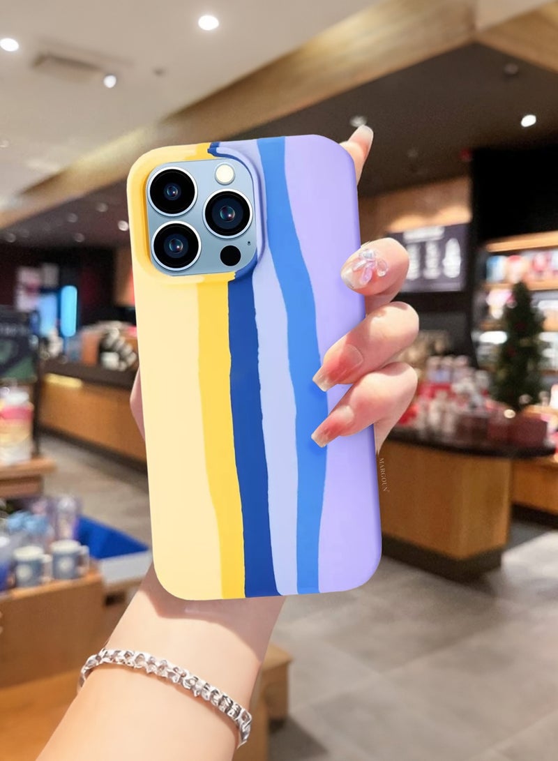 CATANES غطاء سيليكون لجهاز آيفون 13 برو، غطاء خلفي متين ومقاوم للخدوش - Image 1