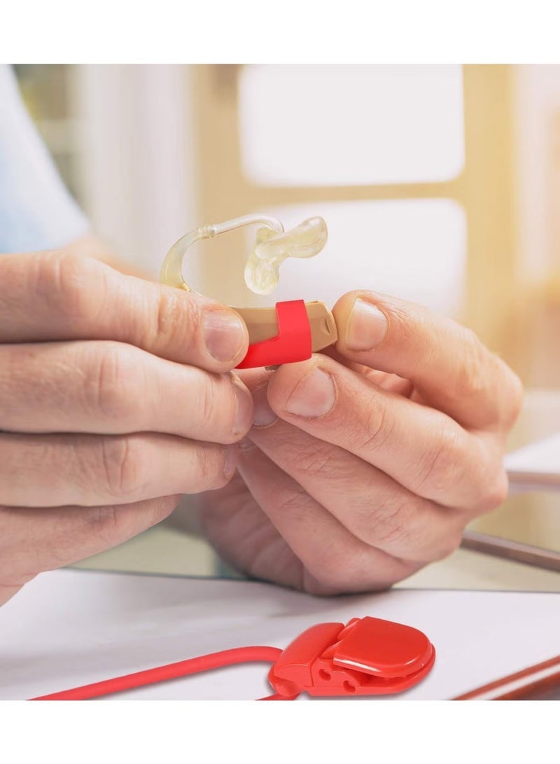 general 5 Pieces Hearing Aid Accessories for Adults, Seniors, Kids - Adjustable Hearing Aid Clip, Hearing Aid Holder with Clip, Anti-Lost Hearing Aid Lanyard Straps for Various Hearing Devices. - Image 3