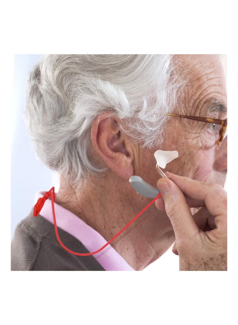 general 5 Pieces Hearing Aid Accessories for Adults, Seniors, Kids - Adjustable Hearing Aid Clip, Hearing Aid Holder with Clip, Anti-Lost Hearing Aid Lanyard Straps for Various Hearing Devices. - Image 4