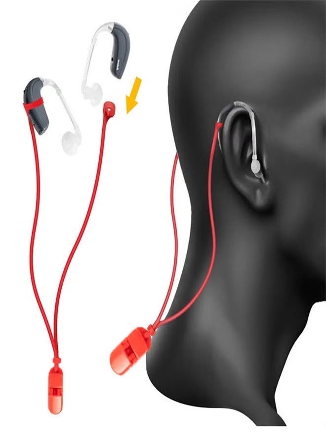 general 5 Pieces Hearing Aid Accessories for Adults, Seniors, Kids - Adjustable Hearing Aid Clip, Hearing Aid Holder with Clip, Anti-Lost Hearing Aid Lanyard Straps for Various Hearing Devices. - Image 2
