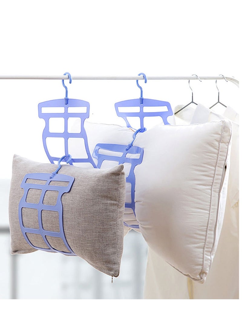 Plastic drying rack for pillows and toys, blue  - Image 3