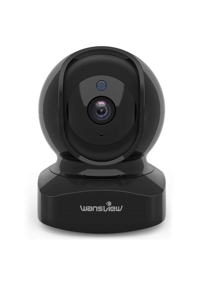 wansview Wireless Security Camera, IP Camera 2K, WiFi Home Indoor Camera for Baby/Pet/Nanny, 2 Way Audio Night Vision, Works with Alexa, with TF Card Slot and Cloud  - Image 1