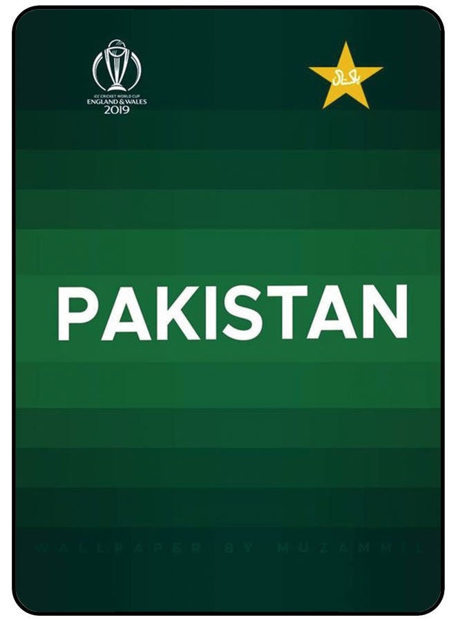 AMINA ALSHEBLI Protective Case Cover For Apple iPad Air 5 10.9 Inch 2022 Pakistan Cricket Shirt - Image 1
