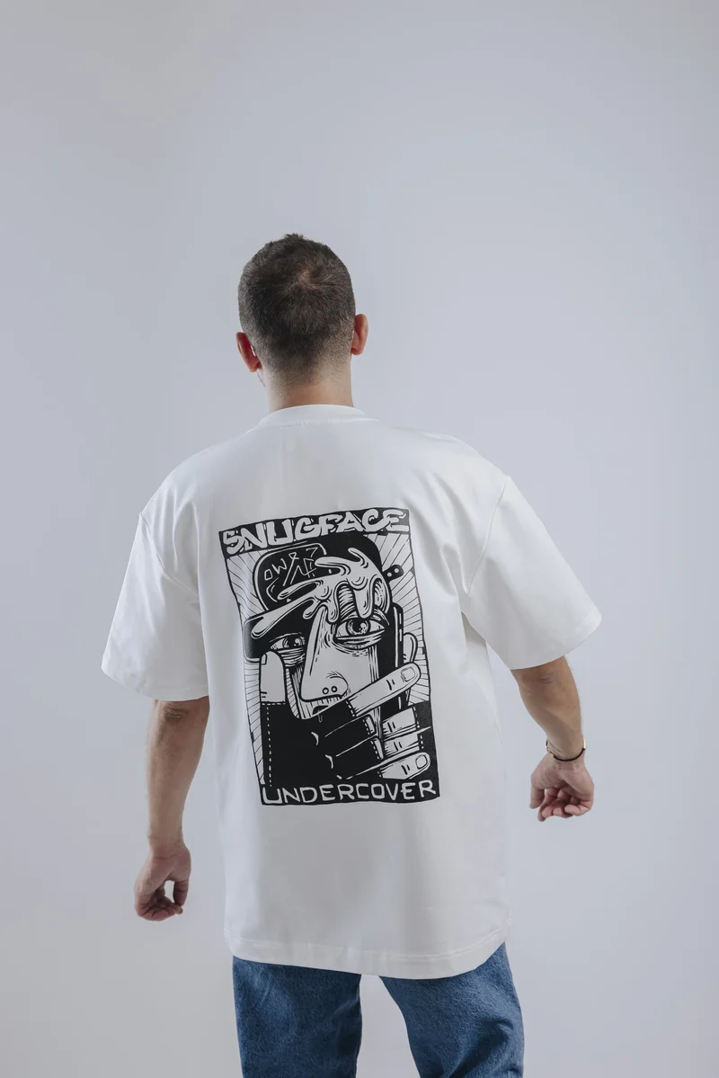 Snugface Snugface The Printed Oversized Men's T-Shirts