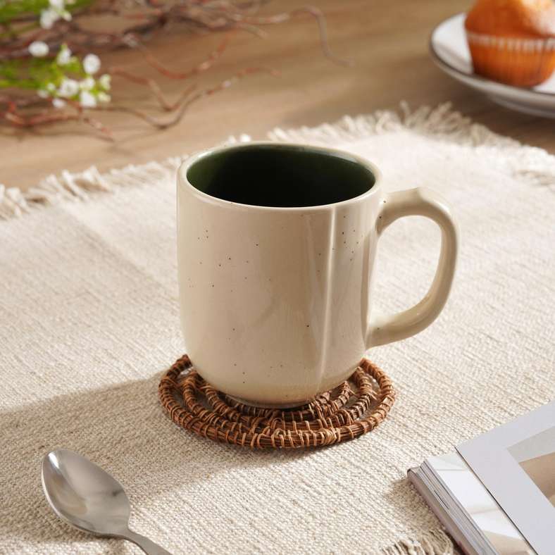 كوب من الخزف 310 مل - أخضر داكن