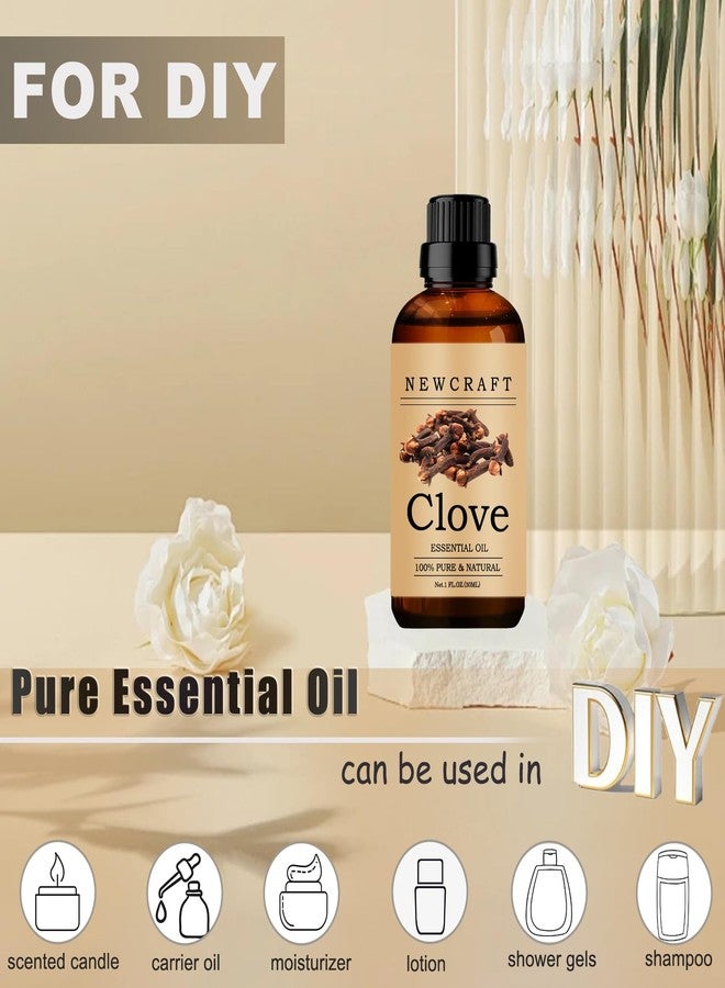 NewCraft Clove Essential Oils, 100% Pure and Natural Essential Oil for Aromatherapy Diffuser - Clove/1 Fl Oz - Image 4