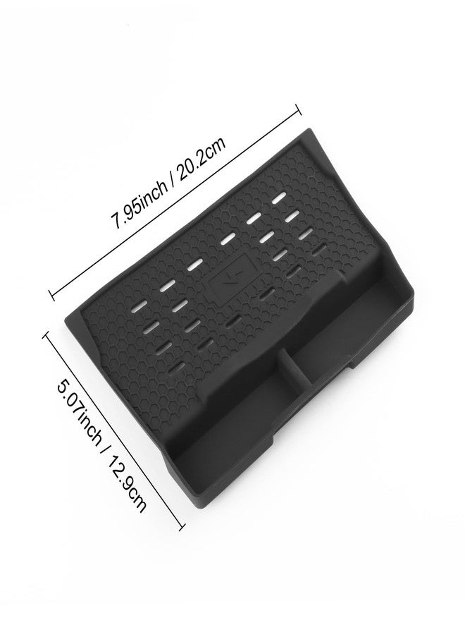 FDAIUN Wireless Charging Protective Pad for Ford Mustang 2024-2025 Silicone Material Center Controls Cell Phone Automobile Pads Mats (Red) - Image 2