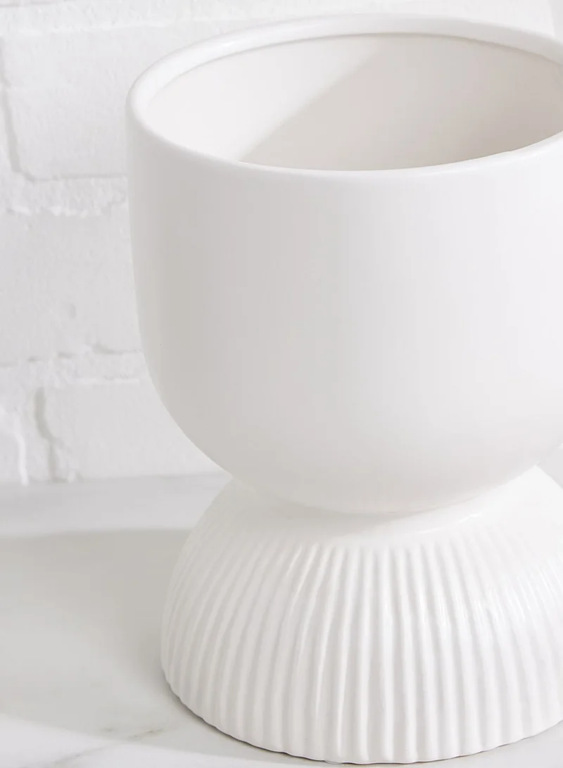 Premier Fia White Planter
