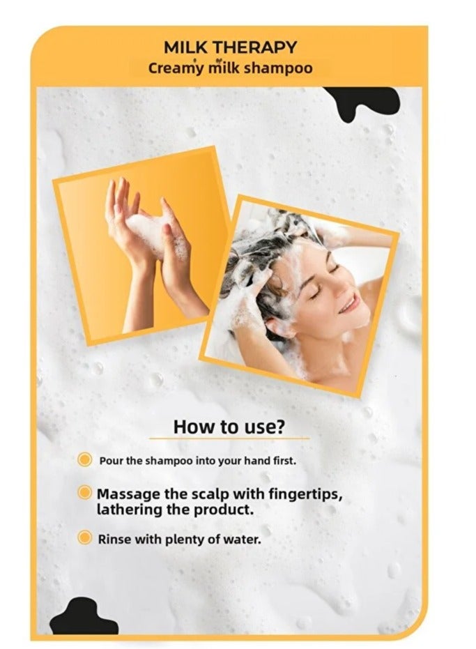 Morfose Pro Milk Therapy Creamy Milk Shampoo (33.81 oz / 1000ml) - Image 2