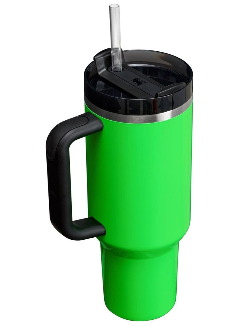 Stanley Quencher H2.0 FlowState Stainless Steel Vacuum Insulated Tumbler with Lid and Straw for Water, Iced Tea or Coffee,40 oz