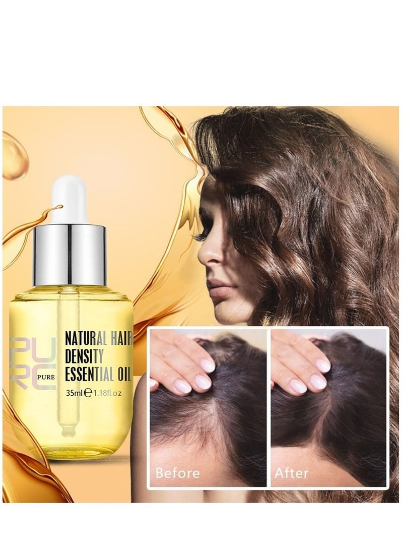 PURC Natural Hair Growth Essence Thickener Regrowth Hair Serum Treatments Oil Fast Grow Hair for Hair Loss Care Product - Image 2