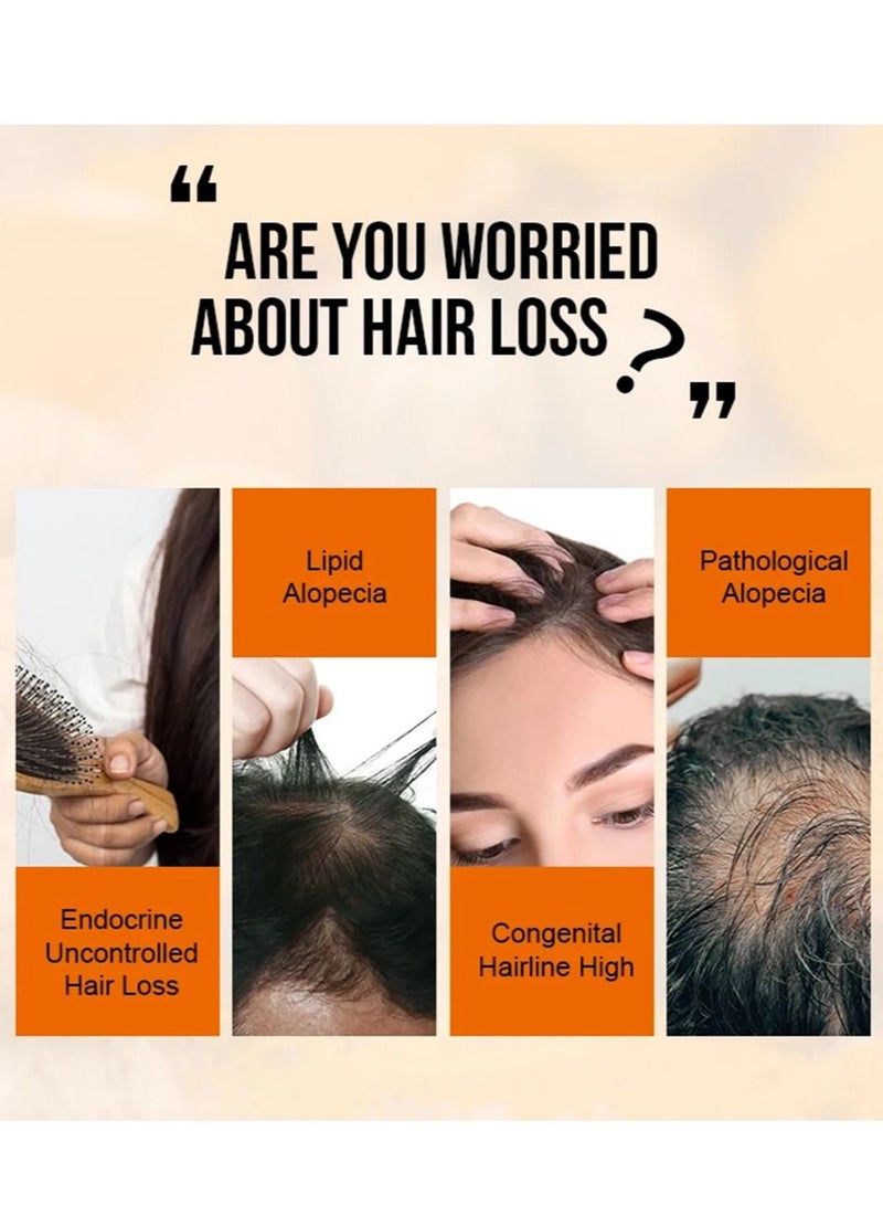 PURC Natural Hair Growth Essence Thickener Regrowth Hair Serum Treatments Oil Fast Grow Hair for Hair Loss Care Product - Image 5