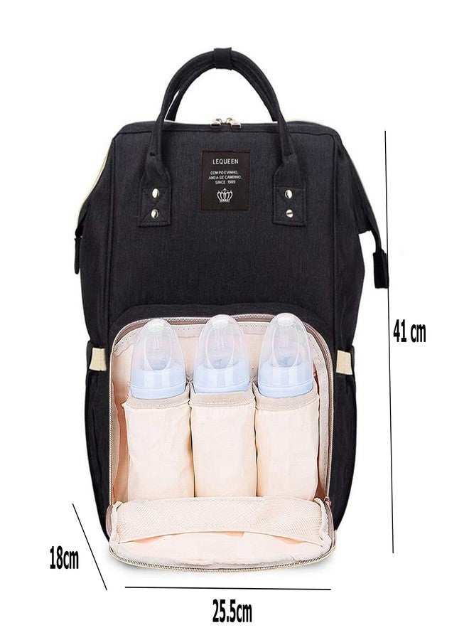 Styleys Baby Backpack Handbag, Mummy Bags, Diaper Bag for Mothers for Travel Nappy Tote Backpack (S11035A, Grey) - Image 4
