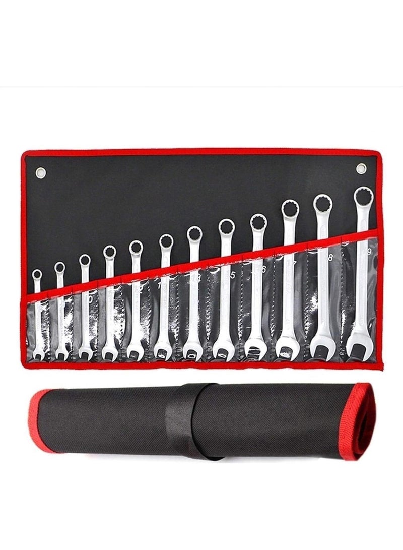 GGOOT Hardware Tool Car Repair Set Wrenches 7/12Pcs Key Ratchet Spanners Woodworking Machinery Wrench Sets Hand Tools Wrenches Keys Set (Color : 7pcs) - Image 3