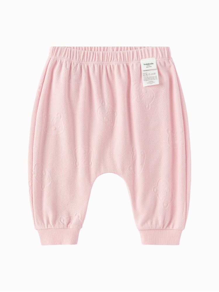 بالابالا بنطلون محبوك بتفاصيل خلفية مرحة للجنسين - Image 1