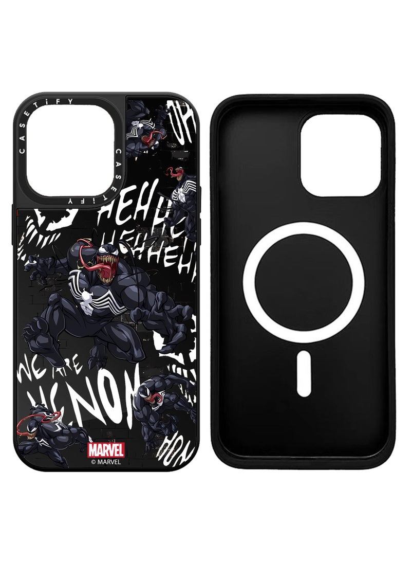 Casetify Magnetic Suction Phone Case for iPhone 15 Pro Max Venom Protective Cover - Image 2