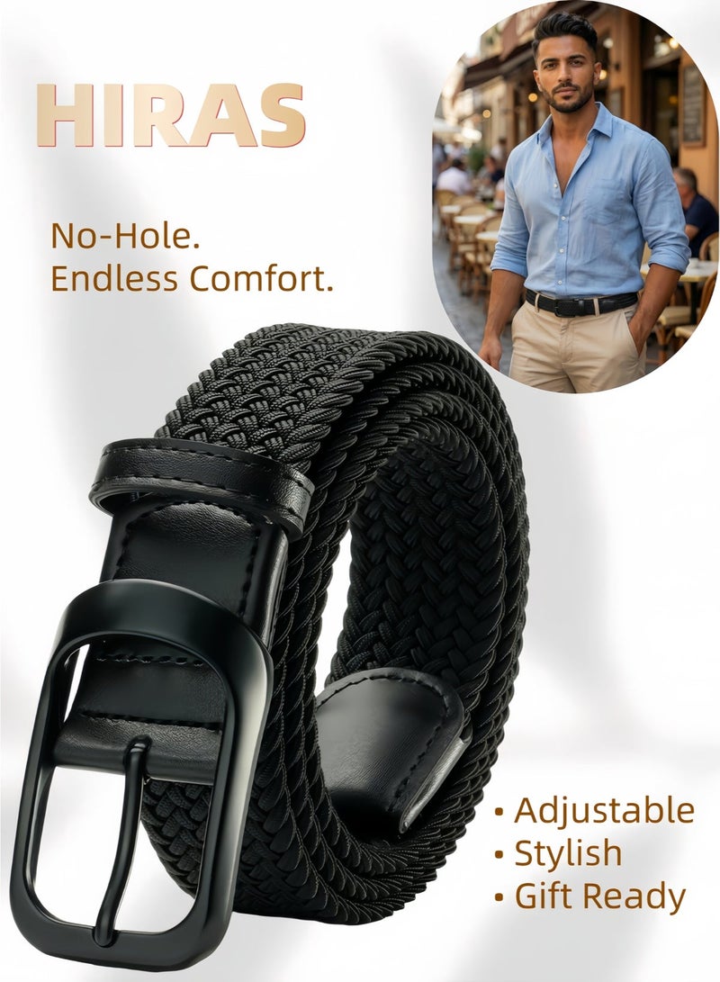Hiras Men's Waterproof Hajj Umrah Ihram Belt - White, Adjustable & Sunnah-Friendly - Image 1