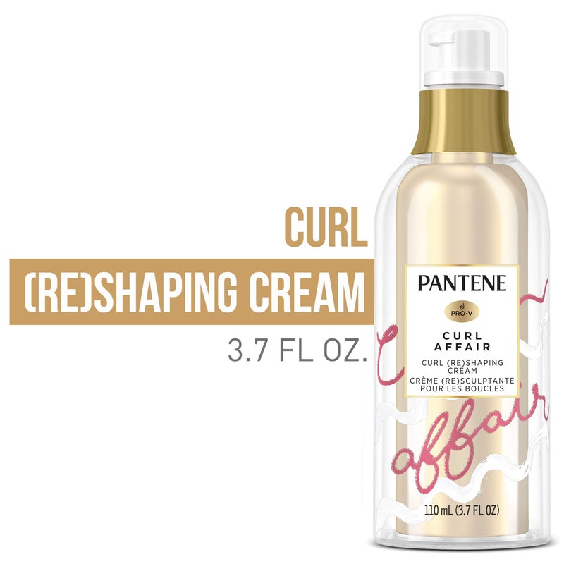 Pantene Sulfate Free Curl Affair Curl (Re) Shaping Cream w/ Blackcurrant, 3.7 oz, 2.904 Fl oz - Image 3