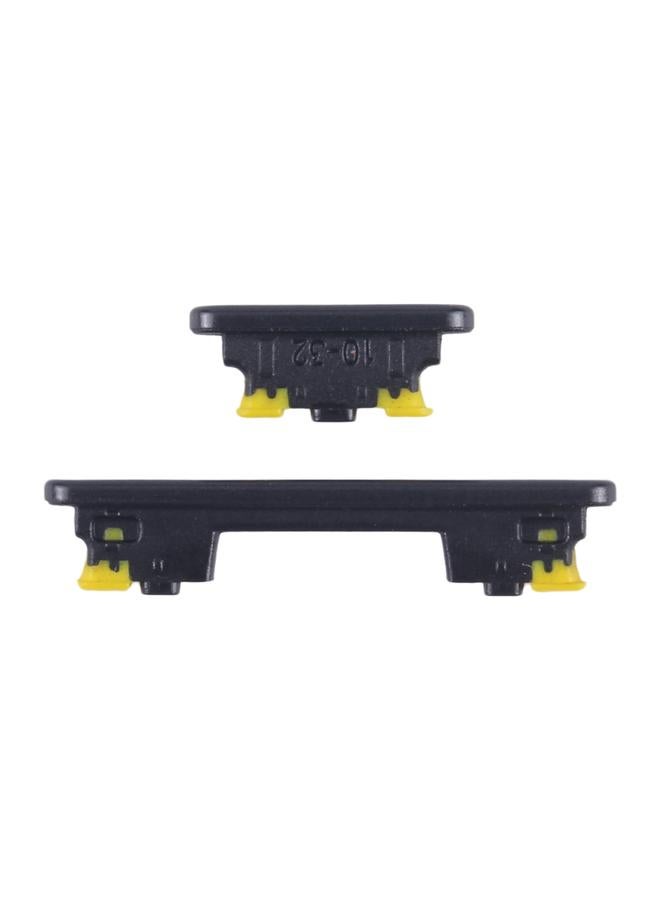 erorex For Samsung Galaxy A54 SM-A546B 10pcs Original Power Button and Volume Control Button (Black) - Image 3