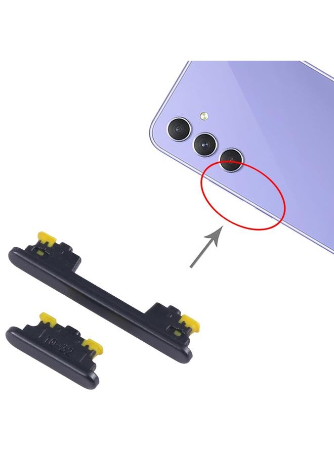 erorex For Samsung Galaxy A54 SM-A546B 10pcs Original Power Button and Volume Control Button (Black) - Image 5