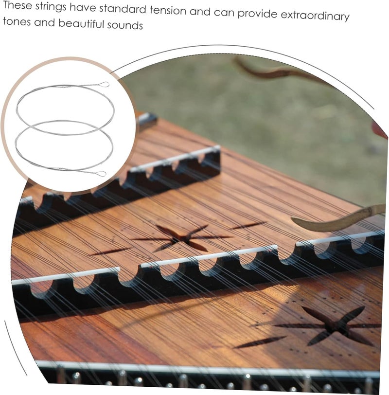 [Precision design] Gatuida 2Pcs Steel Dulcimer Strings Universal Replacement Accessory for Dulcimer Instruments Sturdy Music Instrument Parts Local ready stock fast ship Multi-purpose fine material Easy store & transit build Natural tone color options Condition adaptive build Rack friendly Public demand affordable quality Defect-free product New upgraded product All user affordable trusted quality Reliable local delivery service Low wear optimized build Integrated warehouse solution Family friendly User friendly optimized build Highly recommended by buyers Store exclusive only Standard fit Stackable design High positive ratings Hot in Riyadh,Jeddah,Dammam Ready post purchase fulfill Wide daily application Advanced minimal build - Image 3