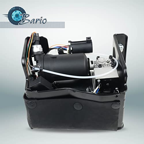 Bario Air Ride Suspension Compressor Pump Compatible With CADILLAC ESCALADE EXT ESV, CHEVROLET TAHOE AVALANCHE SUBURBAN, GMC YUKON XL # 15254590 949-000 949-001 - Image 2