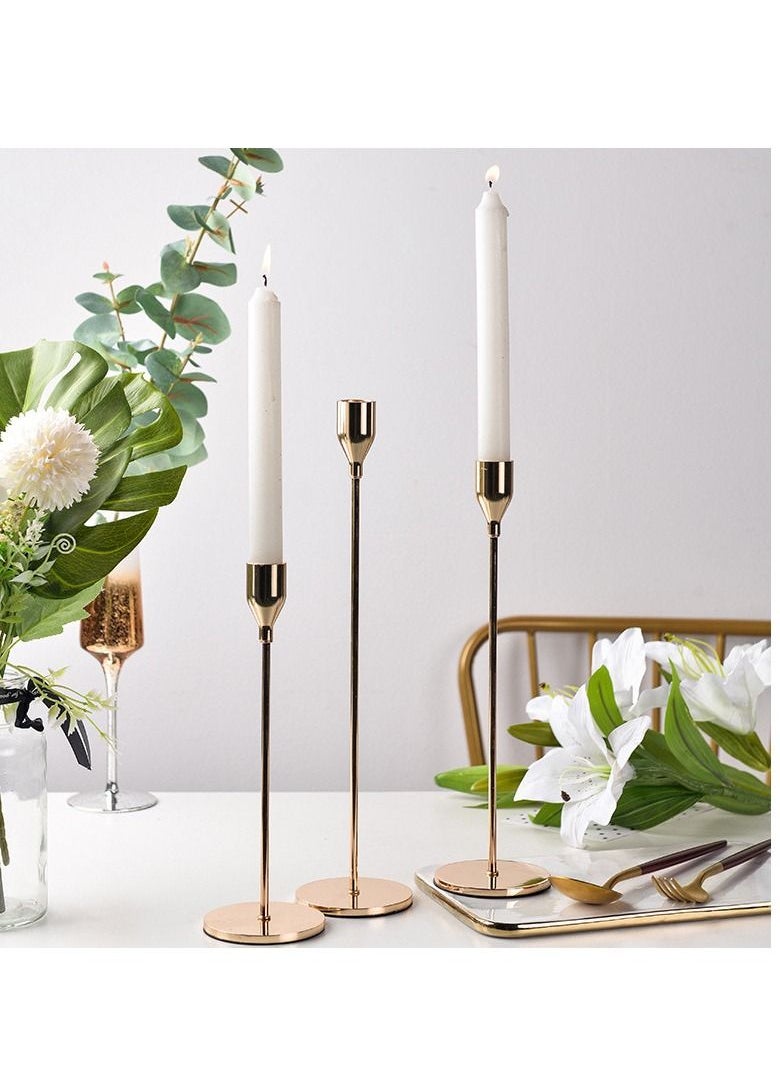 XiuWoo 3-Piece european metal candle holder  - Image 2