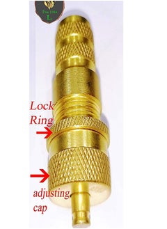 California formula-T California CFT Universal Brass Off-Road Tyre Deflator Kit - 4 Pieces  - Image 3