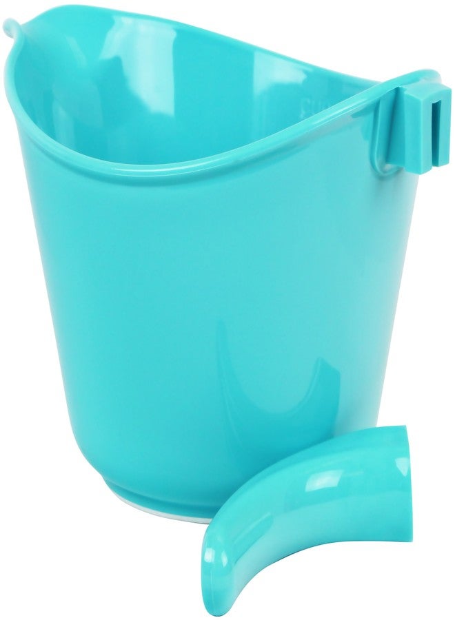 Reston Lloyd, Batter Bowl With Pour Spout, Non-Slip Base, Erogonomic Space Saving Detachable Handle, 2 QT Heavy Duty BPA-Free Microwave & Dishwasher Safe, Turquoise - Image 3