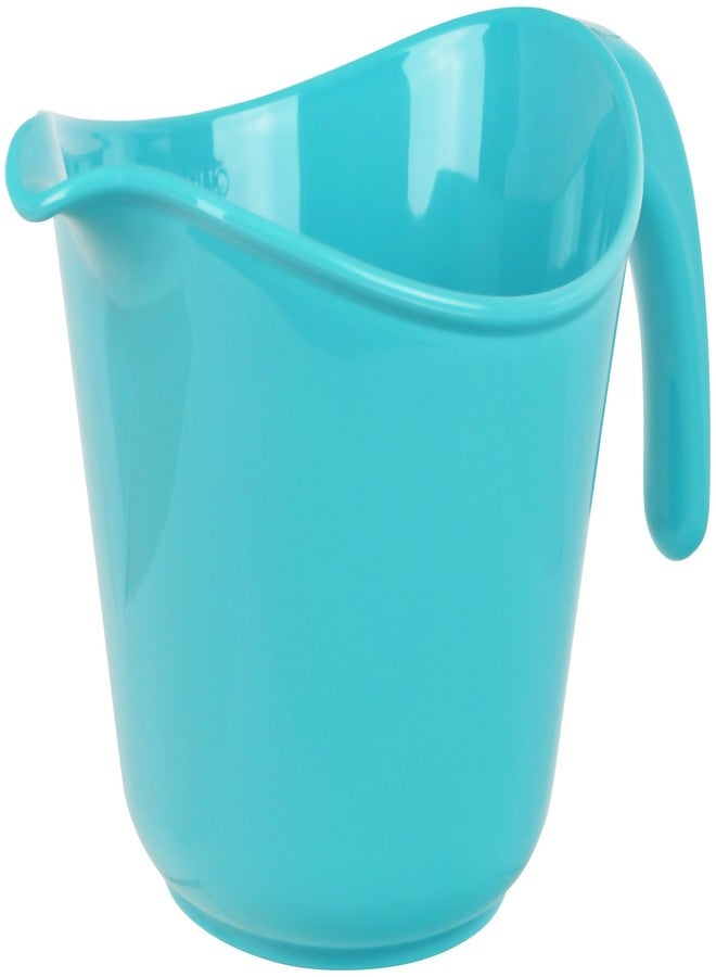 Reston Lloyd, Batter Bowl With Pour Spout, Non-Slip Base, Erogonomic Space Saving Detachable Handle, 2 QT Heavy Duty BPA-Free Microwave & Dishwasher Safe, Turquoise - Image 1