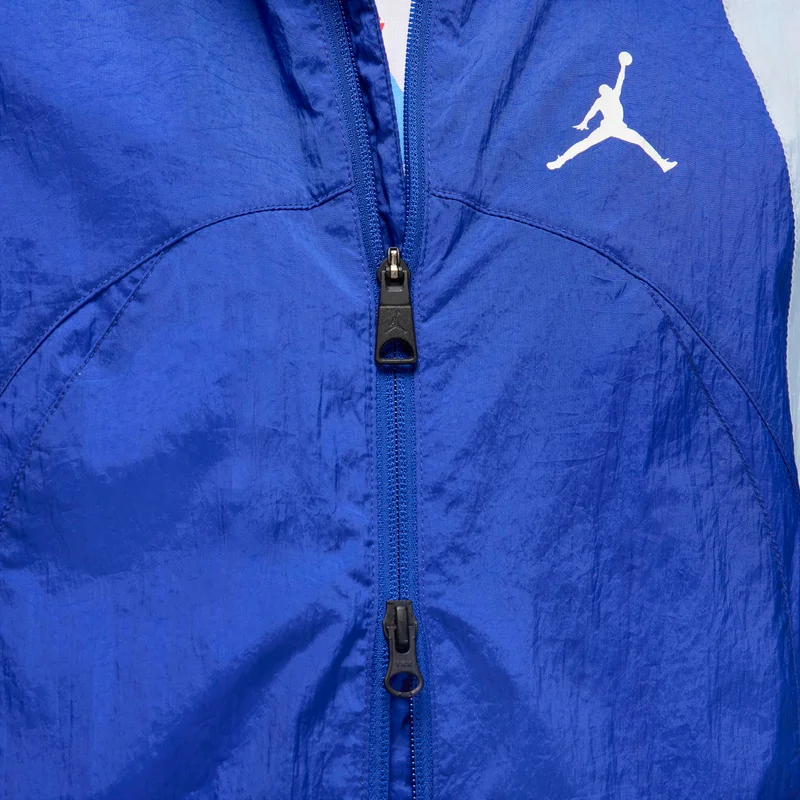 Jordan Blue Men's JAM x Fédération Française de Basketball Sport Warm-Up Jacket for Men | Best Price UAE