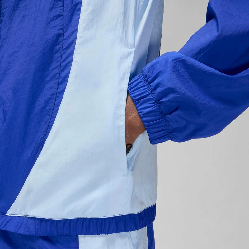 Jordan Blue Men's JAM x Fédération Française de Basketball Sport Warm-Up Jacket for Men | Best Price UAE