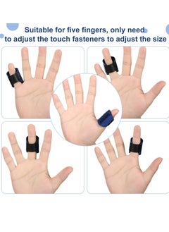 Y&D Finger Splint, 6 Pieces Fixation Belt Joint Dislocation Sprain And Fracture Post Operative Rehabilitation Splint Big Toe Protective Sleeve Home Emergency Accessories  - Image 3