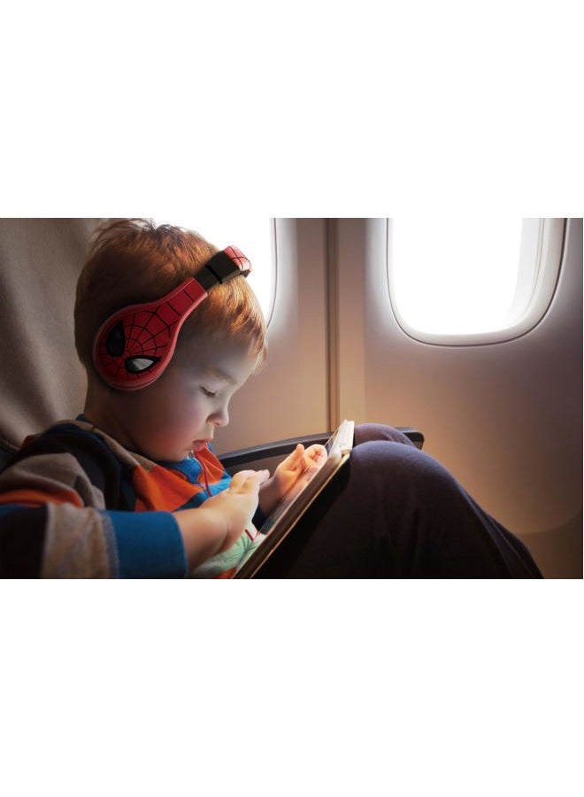EKids KD-SM-140 Kiddesigns Over-Ear Headphone, Spider Man - Image 4