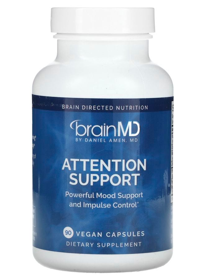 BRAINMD Attention Support 90 Vegan Capsules