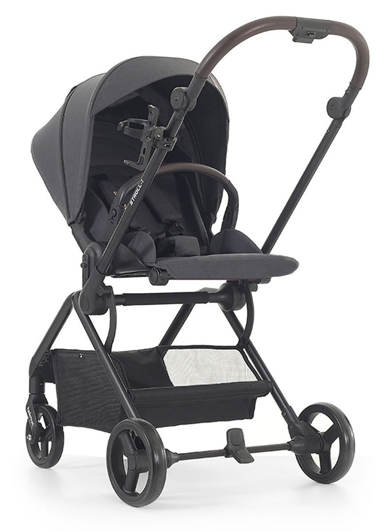 TEKNUM - Stroll - 1 Travel System With Reversible Stroller And Compacto Baby Car Seat - Grey - Image 1