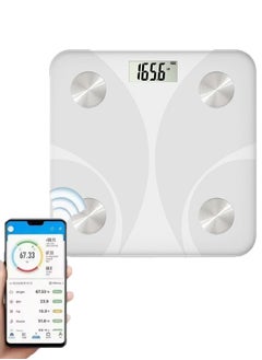 FPC Weight Scale Professional Fat Health Intelligent Bluetooth Measurement Height and Weight Multi functional Human Electronic Scale Charging Model  - Image 1