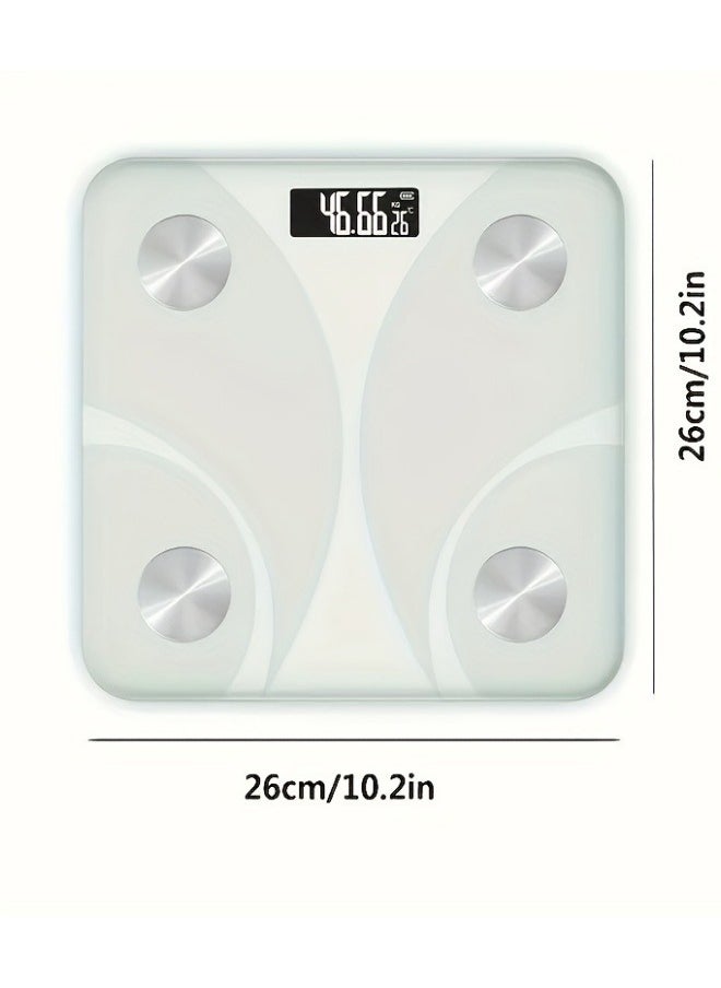 FPC - Weight Scale Professional Fat Health Intelligent Bluetooth Measurement Height and Weight Multi functional Human Electronic Scale Charging Model - Image 1
