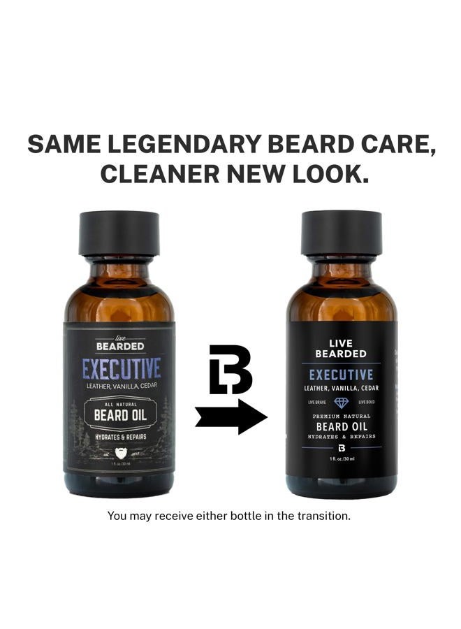 Source Naturals زيت اللحية، 1 أونصة سائلة - جوجوبا طبيعي ممتاز - مصنوع في الولايات المتحدة - العناية بالشعر والبشرة للرجال ذوي البقع الجافة والمتقشرة | رائحة تنفيذية - أرز، فانيليا - Image 2