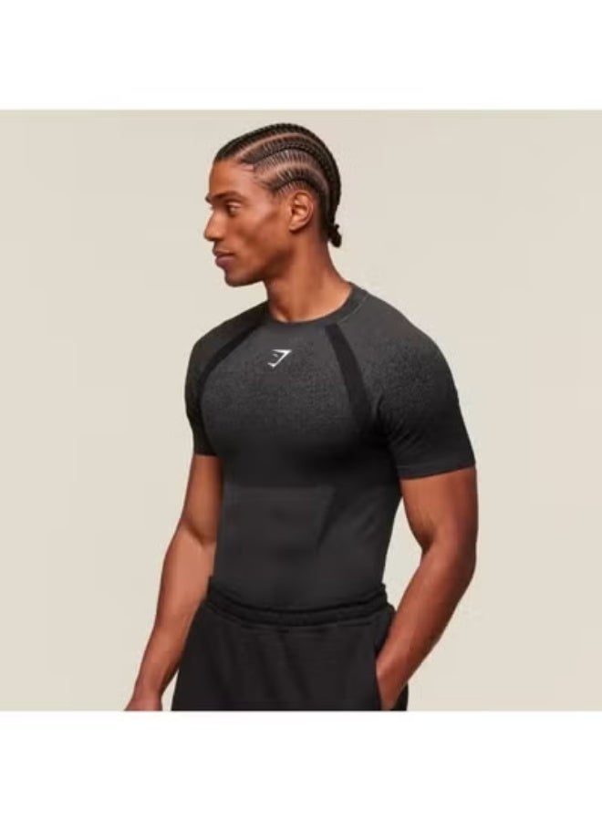 Gymshark أفضل مبيع للملابس الرياضية للرجال، لياقة بدنية، سريعة الجفاف، قابلة للتنفس، مرنة، ضيقة، بأكمام قصيرة - Image 4