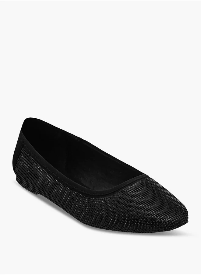Celeste Women's Embellished Slip-On Ballerina Shoes