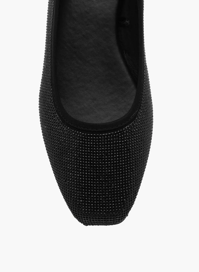 Celeste Women's Embellished Slip-On Ballerina Shoes