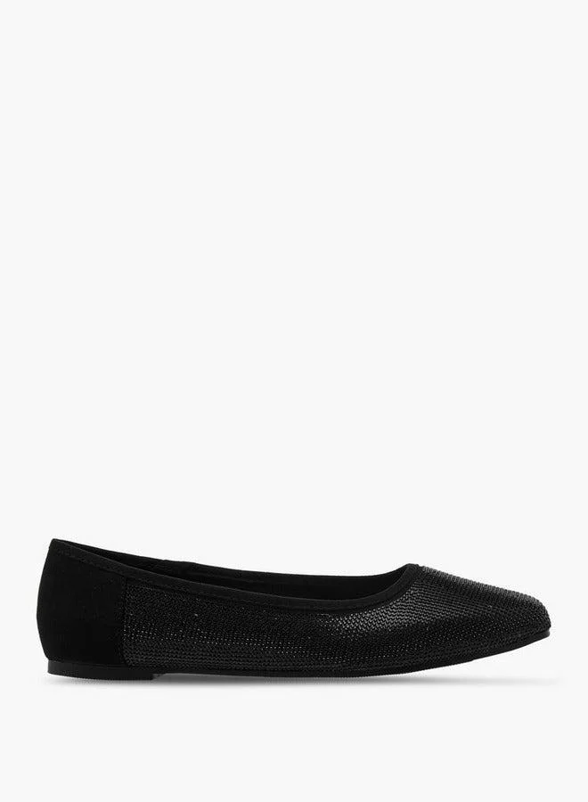 سيليست حذاء باليرينا نسائي مزين سهل الارتداء