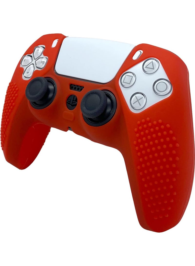 غطاء سيليكون مطاطي لوحدة تحكم بلاي ستيشن 5 مع 2 مقبض ابهام - Image 2